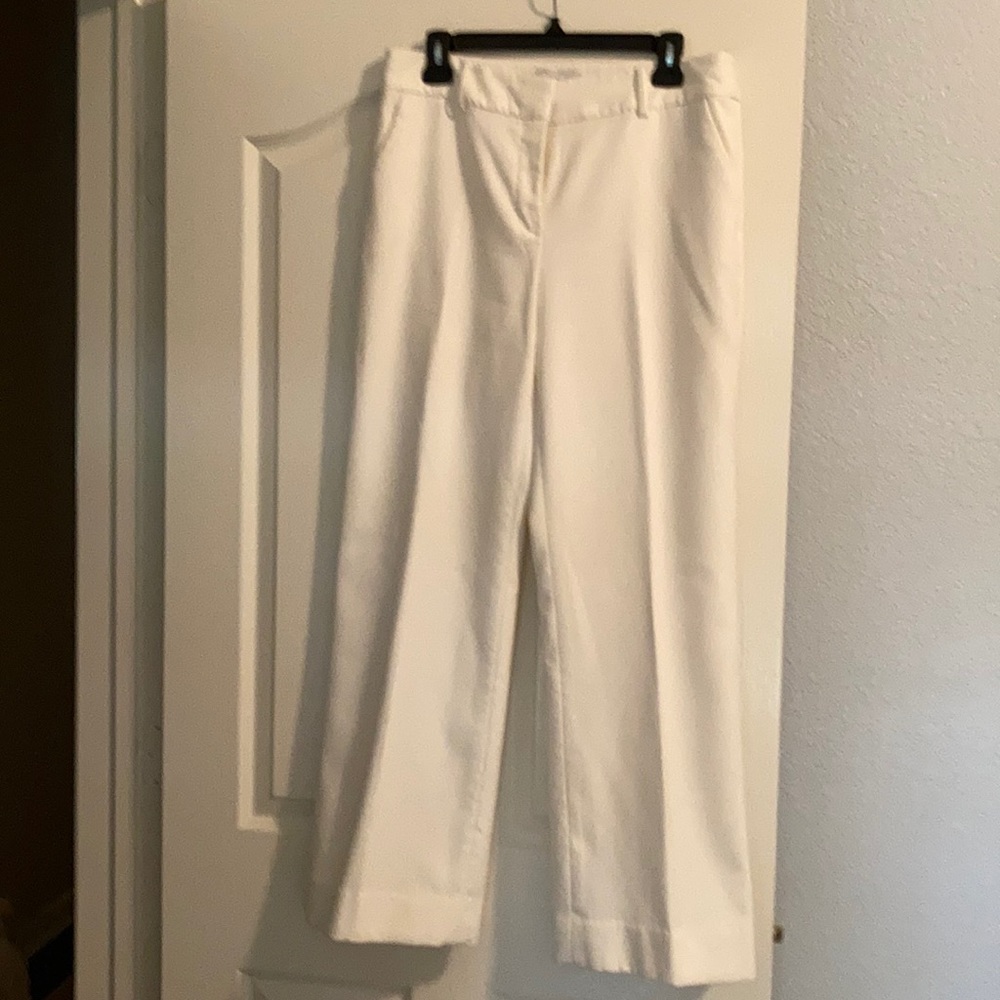 Winter white pants